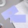 Money envelope "Happy wedding!" Lilac, velvet, 19.5x9cm
