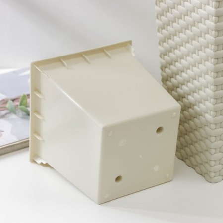 Kashpo for flowers with an insert "Ratang", insert 1.5 l, white color-4