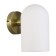 Wall lamp EVOLUCE. Sle1047-301-01. Nobilia. 1x40 watts, E14, 12x20 cm, bronze color