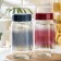 Glass Bank for bulk products "Circles", 950 ml, color mix