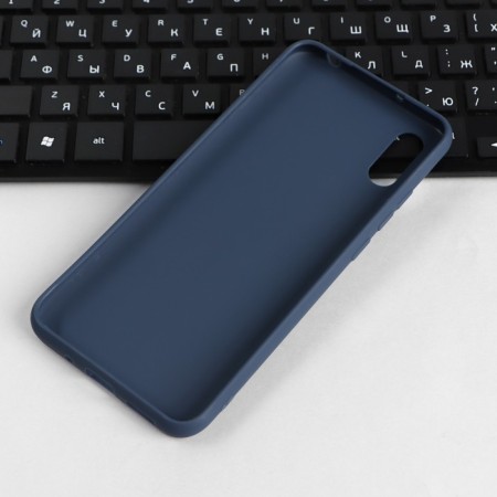 Pero cover, for Xiaomi Redmi 9a, silicone, blue-2