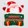 Gift Package "Happy Christmas", with Zip-Lock with a fastener 14.5 x 18 cm