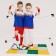 Modular massage rug orthodon, set "footballer" TEP