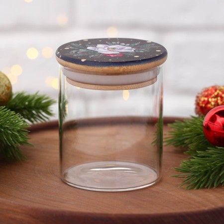 Bank for storage "Winter Stories", 250 ml-2