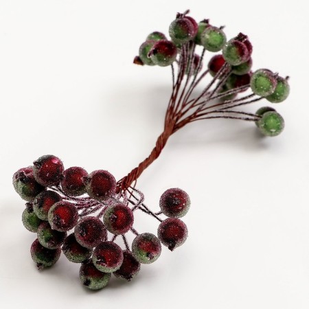 Decorative berries, 7 × 6 × 7 cm, 40 berries-2