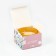 Aromatic candle with natural stones "Create an atmosphere": flowers, 5 x 7.5 cm.