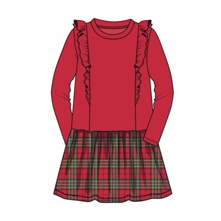 Dress for girls, height 134 cm-2