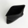 Cosmetic bag on the spring, black color