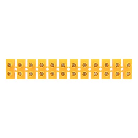 Klemic screw block KV-35 10-35, current 80 A, polypropylene yellow rexant (10 pcs.-3