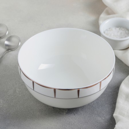 Porcelain salad "Aurora", 850 ml, 15.5 × 7.5 cm
