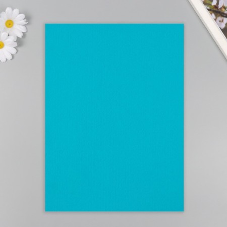 A set of felt 22x30 cm, 5 sheets, Korea, col. turquoise-3