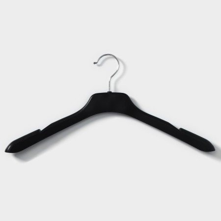 Shoulders - hanger for clothes, size 44-46, black color