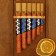 Souvenir musical instrument "Flute Pan" 1.5x15x8.5 cm mix