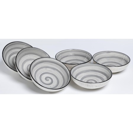 A set of deep plates of Elrington “Airgraph. Graphite breeze ", 18 cm, 750 ml, 6 pcs-3
