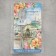 Spoon with engraving on the card "Krasnoyarsk", 3 x 14 cm