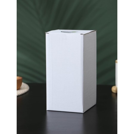 Glass Bank for bulk products with bamboo cover Bellatenero "Eco. Triangle ", 1 l, 10 × 19 cm-5