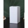 Glass Bank for bulk products with bamboo cover Bellatenero "Eco. Triangle ", 1 l, 10 × 19 cm