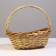 Wicker basket, 27 x 20/10 x 8 x 26 cm, willow