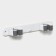 Holder for harvesting inventory of the Dolyan, 22 × 2.5 × 5 cm, white-gray color