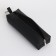 Key of zipper, length 16 cm, ring, carbine, black color