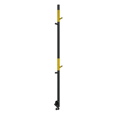Towel Electric Laris Image, 150x1400 mm, 4 crossbars, univers., Black-14
