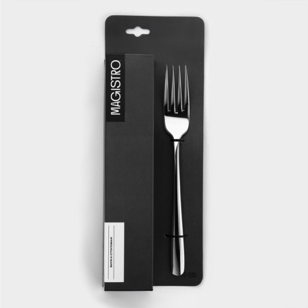 A set of stainless steel forks Magistro "Gentry", length 21 cm-4