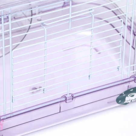 A cage for rodents with filling, 32 x 21 x 25 cm, pink-2
