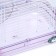 A cage for rodents with filling, 32 x 21 x 25 cm, pink