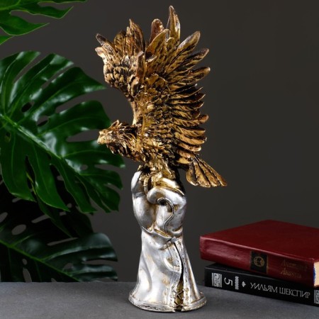 Figure "Eagle Hunting" Bronze, 38x22cm