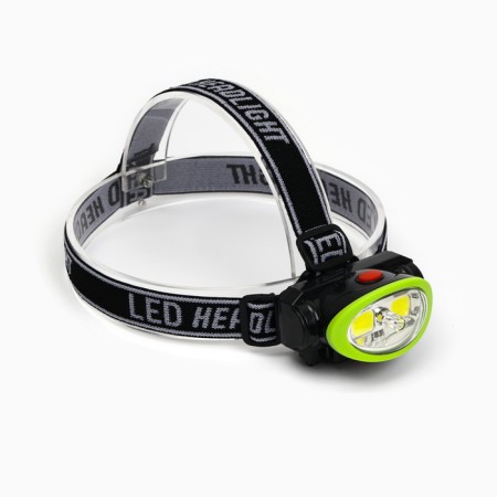 Battery voluntary flashlight, 5W, 1200 mAh, 120 lm, 2 modes, laser, 5 x 6.5 cm, green-2