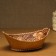 Oval "mushroom" d 21.5 cm; Sh 17 cm; 8.5 cm, birch bark