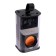 Portable column K08, 5 W, transparent, suspension, 500 mAh, backlight, black
