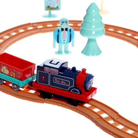 Storage Train railway, with parking-6