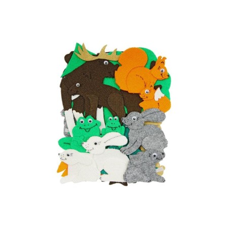 Didactic Set "Wild Animals", 22 details-1
