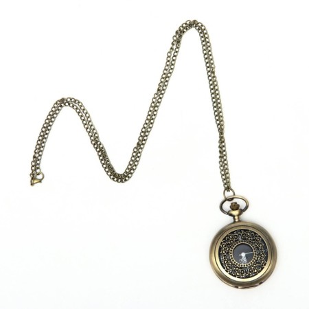 Pocket clock "Bonzhur", quartz, d dial-4 cm, 5.5 x 4.5 cm-3