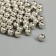 Beads for creativity plastic "silver" d = 0.8 cm set 500 grams