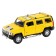 Metal machine Hummer h3 1:32 Color yellow inertia, light and sound effects, doors open