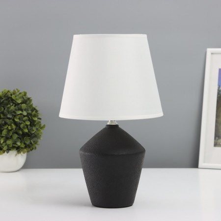 Table lamp "Olaf" 1x40W E14 black 19.5x19.5x35cm