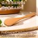 Massage brush with a long handle, artificial bristles "Dobroparov" 38.5cm x 8cm x 4.5cm