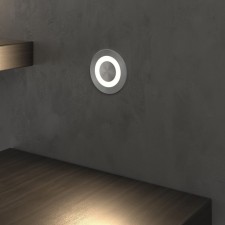 Elektrostandard, STEP 4 LED 3 W, 46x63X63 mm, IP65, aluminum color