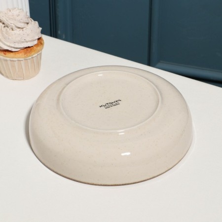 Pearl salad bowl, d = 20 cm, 900 ml, beige, porcelain-2