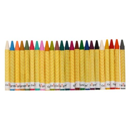 Voskvoi pencils 24 colors in a cardboard box-2