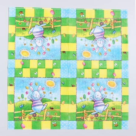 Paper napkins "Easter rabbit", 33x33 cm, set 20 pcs-1