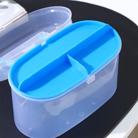 Organizer for storage with an insert, 15 × 7.5 × 10 cm, color mix-3