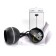 Ceiling light Feron HL3568, IP20, GX53, 15 W, 90x90x80 mm, black color