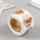 New Year Stick Paper "Santa Claus and Forest Beasts" d = 2.5 cm 252 pcs in roll