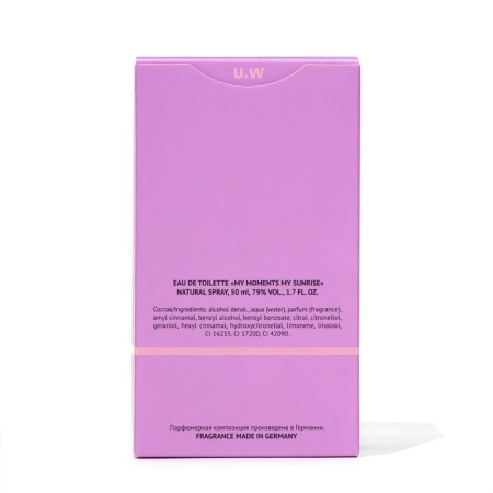 Women's toilet water My Moments My Sunrise, 50 ml-3