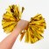 Pompom 1pc, color gold