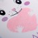 Universal diary for grades 1-11, 48 sheets "Bunny with a heart", artificial leather cover