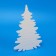 Form of foam "Christmas tree" 30 x 20 x 1 cm